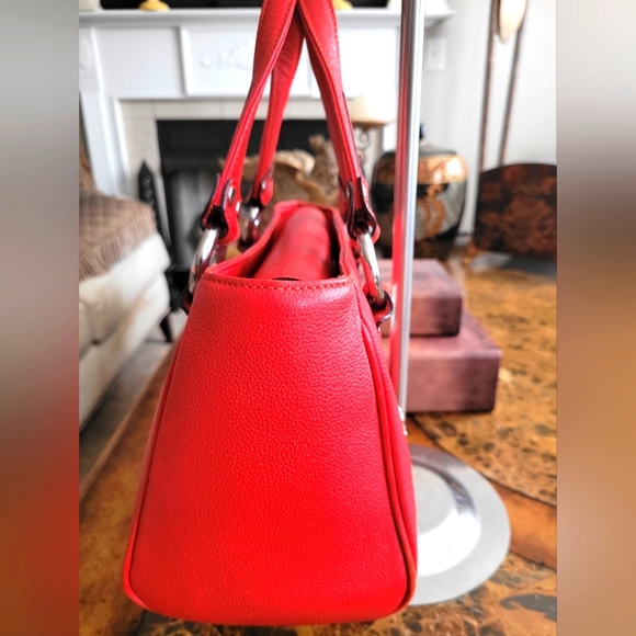 MCM Red Leather Women's Bag - Picture 4 of 8